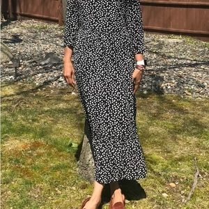 Zara polka dot dress